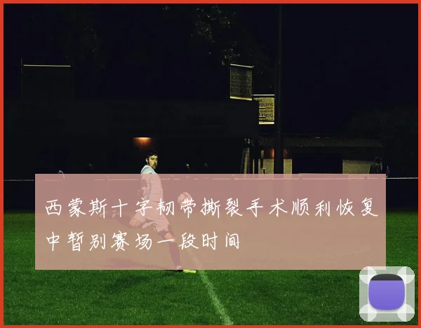 西蒙斯十字韧带撕裂手术顺利恢复中暂别赛场一段时间